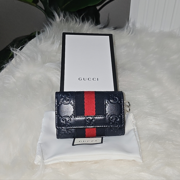 Authentic Gucci Key Case Sherry Line - Picture 16 of 16